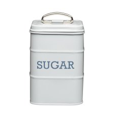 Living Nostalgia Grey Sugar Canister
