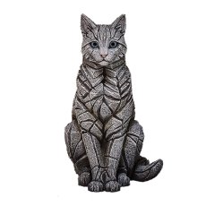 Edge Sculptures - White Sitting Cat Edge Sculptures - White Sitting Cat