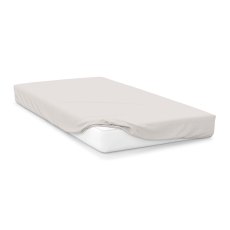 Belledorm Ivory 200 Thread Count Egyptian Cotton Plain Dyed Sheet