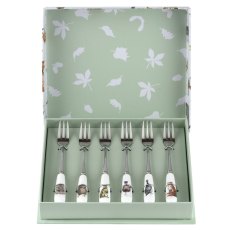Wrendale Set of 6 Pastry Forks