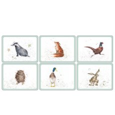 Wrendale Set of 6 Placemats Wrendale Set of 6 Placemats