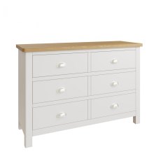 Hastings 6 Drawer Chest in Stone Hastings 6 Drawer Chest in Stone