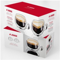 Double Walled Set of 2 Short Espresso Glasses