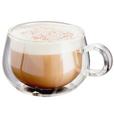 Double Walled Set of 2 Cappuccino Glasses Double Walled Set of 2 Cappuccino Glasses