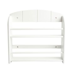 White 12 Jar Spice Rack