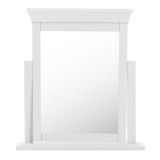 Sorrento White Trinket Mirror
