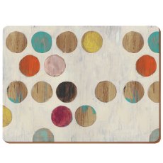 Creative Tops Retro Spots Large Placemats Pack of 4 Creative Tops Retro Spots Large Placemats Pack of 4