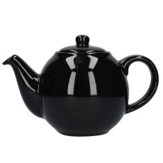 London Pottery Globe 6 Cup Teapot Gloss Black