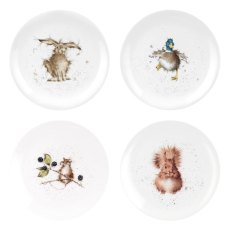 Wrendale 8' Coupe Plates Set of 4 Wrendale 8' Coupe Plates Set of 4