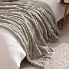 Paoletti Empress Throw Grey Paoletti Empress Throw Grey