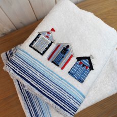 Beach Huts Towel