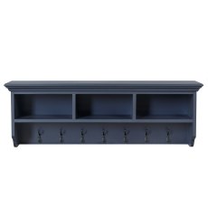 Farmhouse Collection 3 Hole 7 Coat Hook - Midnight