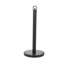 MasterClass Black and Brass Kitchen Roll Holder