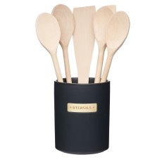 MasterClass Black Utensil Holder