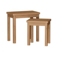 Hastings Nest of 2 Tables in Oak