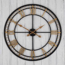 Antique Bronze Skeleton Clock Antique Bronze Skeleton Clock