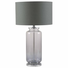 Grey Ombre Glass Lamp Grey Ombre Glass Lamp