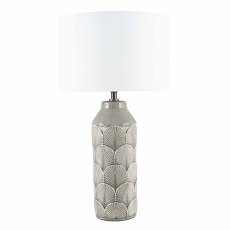 Embossed Grey Lamp Embossed Grey Lamp