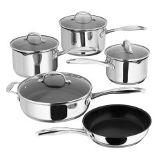Stellar Profile 7000 5 Piece Draining Saucepan Set Stellar Profile 7000 5 Piece Draining Saucepan Set