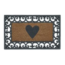 My Mat Coir Insert Mat in Heart