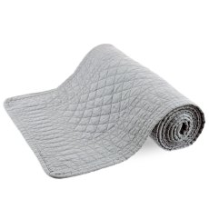 Mary Berry Signature Grey Cotton Table Runner Mary Berry Signature Grey Cotton Table Runner