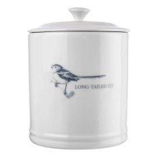 Mary Berry English Garden Long Tailed Tit Coffee Canister Mary Berry English Garden Long Tailed Tit Coffee Canister