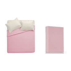 Belledorm Misty Rose 200 Thread Count Plain Dyed Sheet