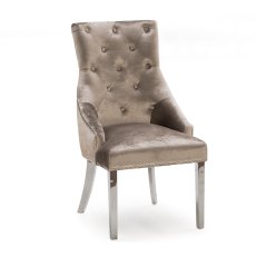 Belvedere Knockerback Dining Chair in Champagne Belvedere Knockerback Dining Chair in Champagne