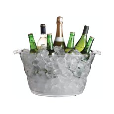 Barcraft Large Acrylic Oval Drinks Pail Barcraft Large Acrylic Oval Drinks Pail