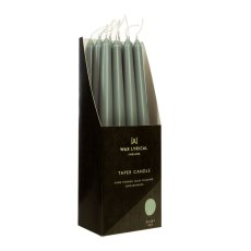 Dusky Blue Tapered Candle Dusky Blue Tapered Candle