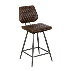 Dalton Bar Stool in Dark Brown Dalton Bar Stool in Dark Brown