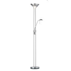 Rome Mother and Child Satin Chrome Floor Lamp Rome Mother and Child Satin Chrome Floor Lamp