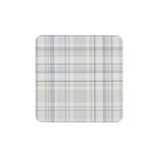 Denby Elements Checks Natural 6pc Coasters Denby Elements Checks Natural 6pc Coasters