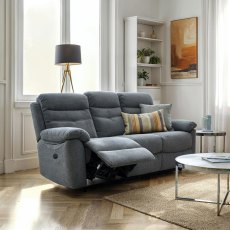 Minnesota 3 Seater Power Recliner Sofa
