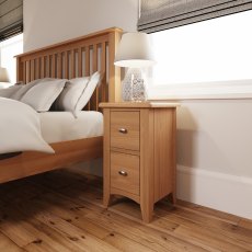 Stiffkey Small Bedside in Oak Stiffkey Small Bedside in Oak