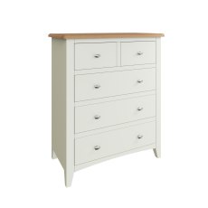 Stiffkey 2 Over 3 Chest in White Stiffkey 2 Over 3 Chest in White