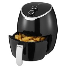 Vortx 4L Manual Air Fryer Black 1500W Vortx 4L Manual Air Fryer Black 1500W
