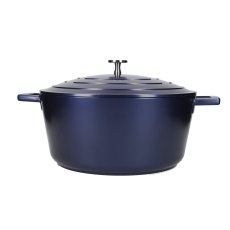 MasterClass Casserole Dish 5L Metallic Blue MasterClass Casserole Dish 5L Metallic Blue