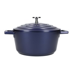 MasterClass Casserole Dish 2.5L Metallic Blue MasterClass Casserole Dish 2.5L Metallic Blue