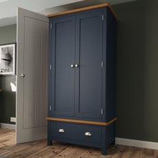 Hastings Gents Wardrobe in Blue Hastings Gents Wardrobe in Blue