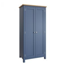 Hastings 2 Door Full Hanging Wardrobe in Blue Hastings 2 Door Full Hanging Wardrobe in Blue