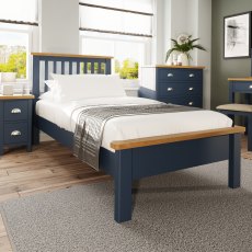 Hastings Bed Frame in Blue Hastings Bed Frame in Blue