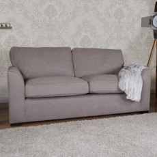 Lewis 3 Seater Sofa in Cosmo Mink Lewis 3 Seater Sofa in Cosmo Mink