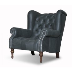 Alexander & James Theo Chair in Hyde Charcoal Alexander & James Theo Chair in Hyde Charcoal