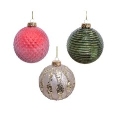 Glitter Bauble 3 Designs Glitter Bauble 3 Designs
