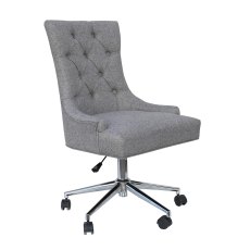 Winged Button Back Office Chair