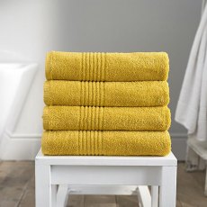 The Lyndon Company Eden Mustard Towels The Lyndon Company Eden Mustard Towels