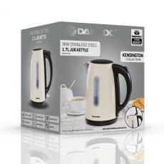 Daewoo Kensington Cream 1.7L Jug Kettle Daewoo Kensington Cream 1.7L Jug Kettle