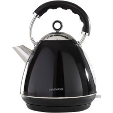Daewoo Kensington Black 1.7L Pyramid Kettle Daewoo Kensington Black 1.7L Pyramid Kettle
