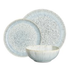 Denby Halo Speckle 12 Piece Coupe Set Denby Halo Speckle 12 Piece Coupe Set